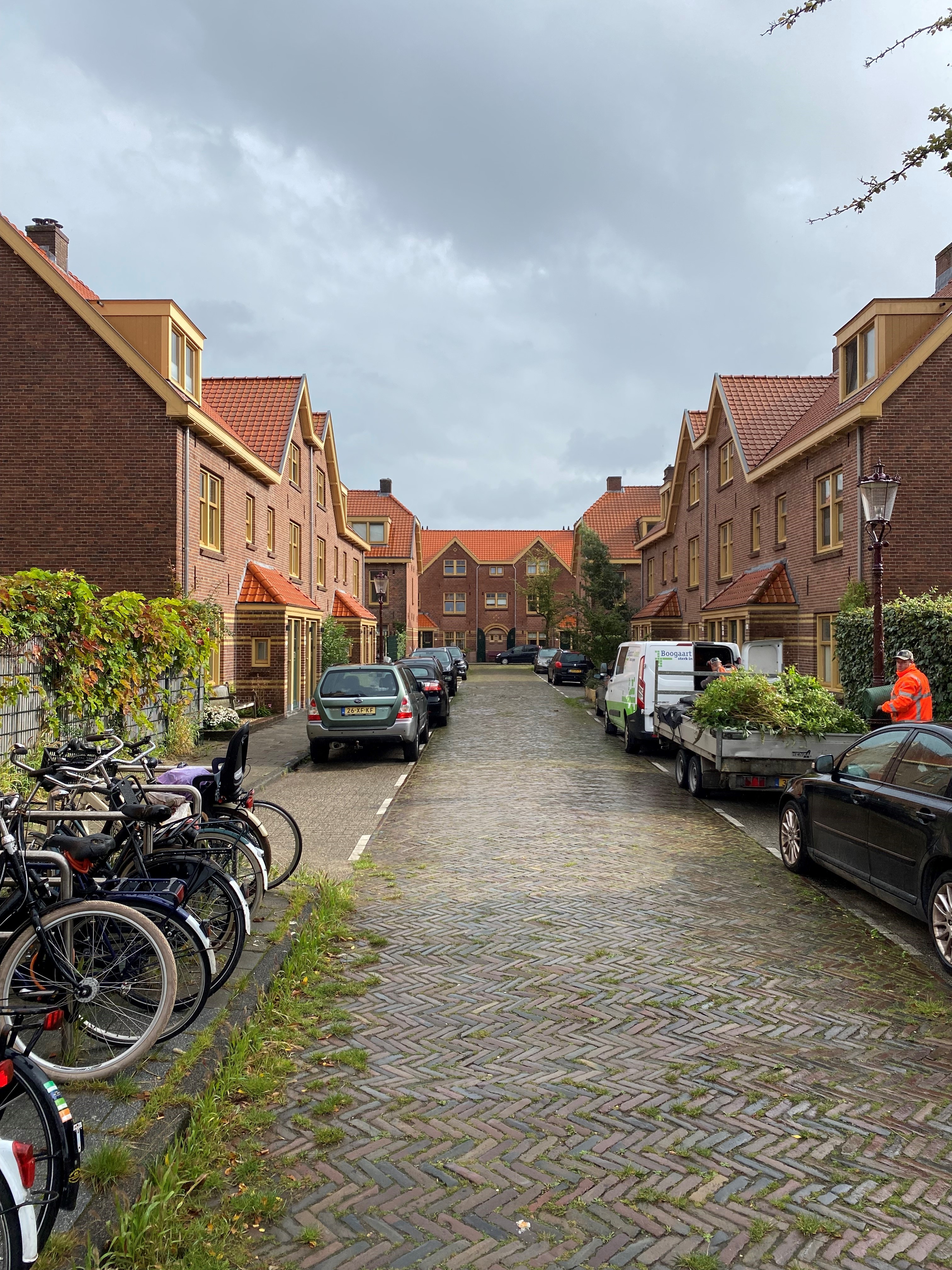 A streetview from a street in Amsterdam