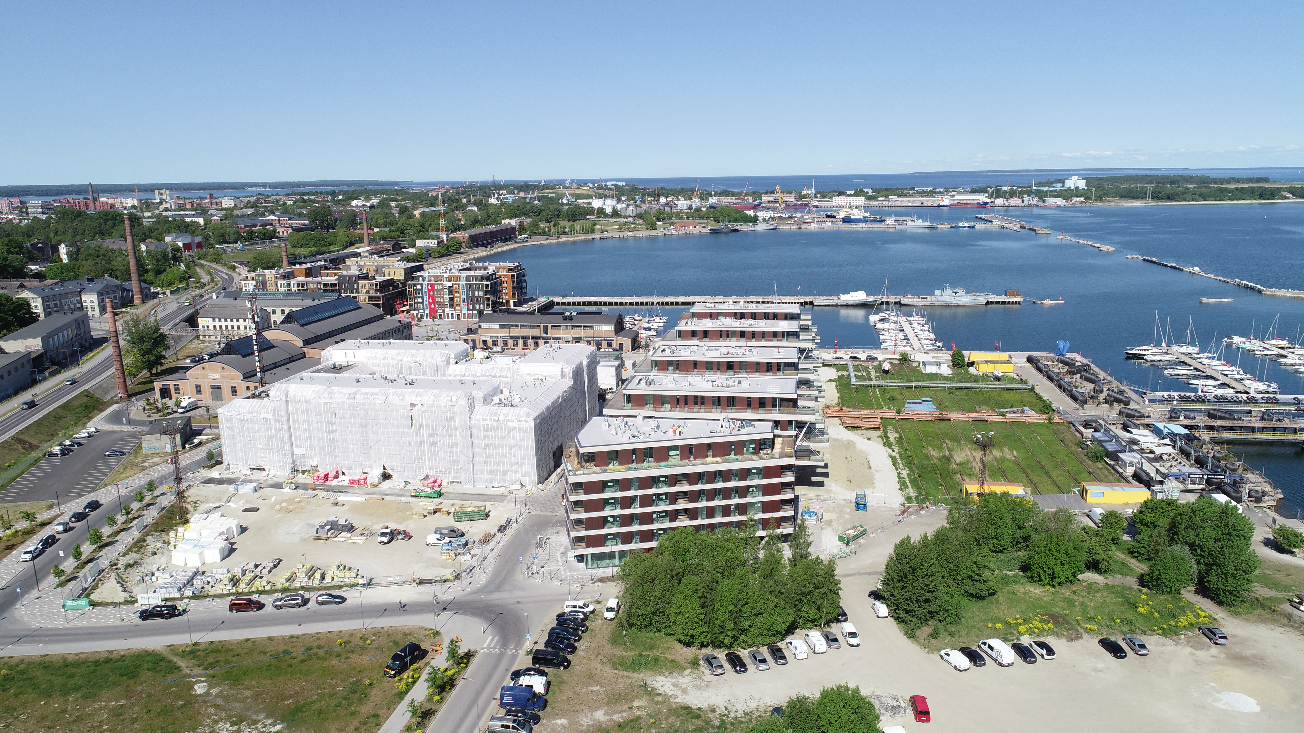 New housing conctruction in Tallinn, Estonia